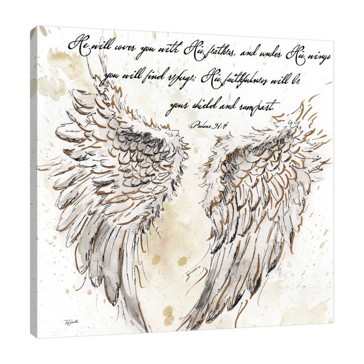 Tela Embrulhada em Galeria On Angel's Wings II por atacado de Jaxson Rea