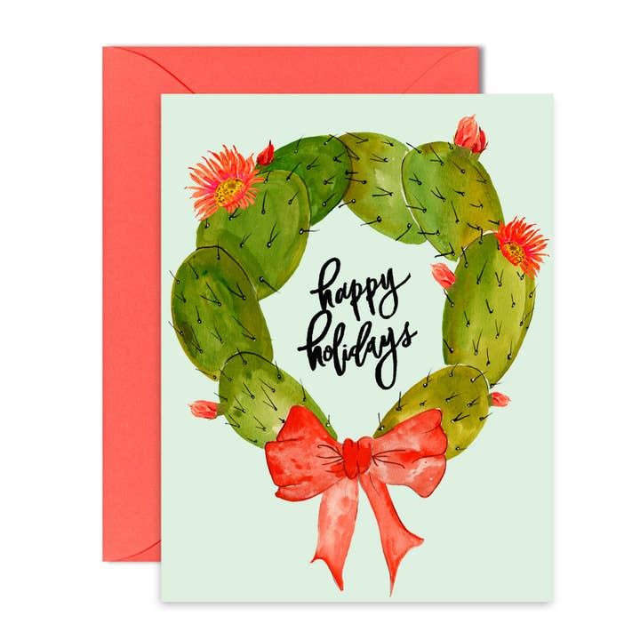 Kaktus krans för wholesale av Shannon Kirsten Illustration