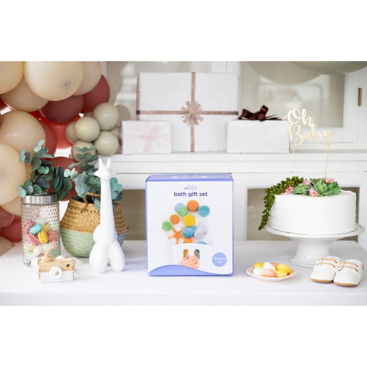Ubbi - Wholesale Bath Toy - Baby - Bath Time Essential Gift Set, Includes Drying Bin & 11 Toys5