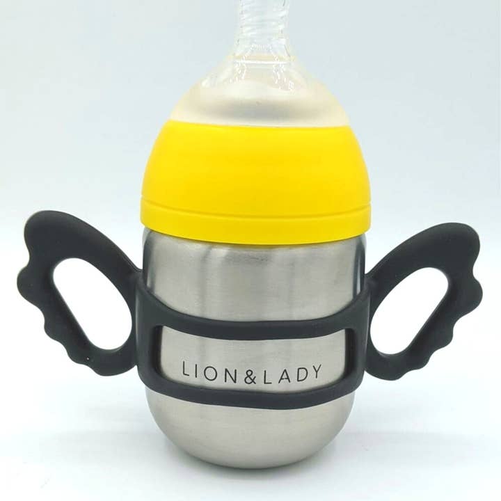 Lion & Lady - Wholesale Drink huggers & koozies - Food grade Silicone Handles2