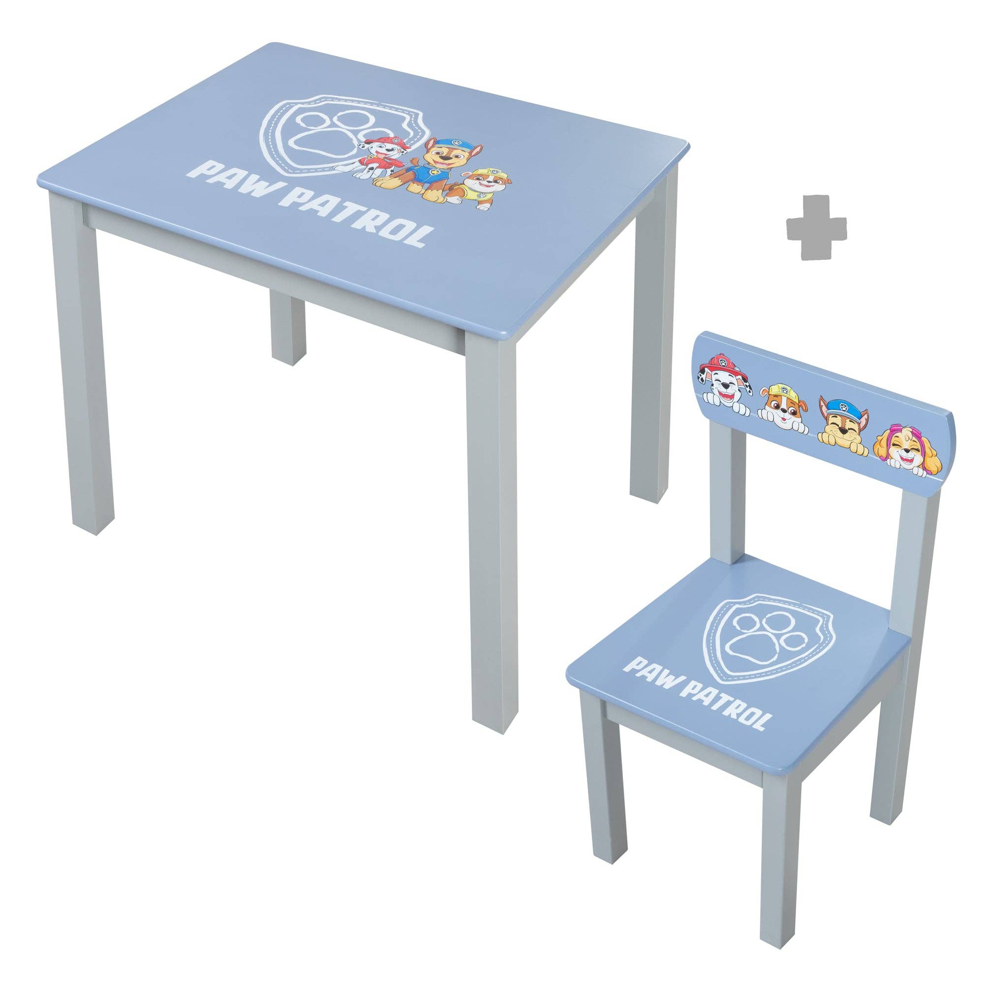 roba kids - Vente Chaise – enfant - Ensemble siège enfant Paw Patrol roba, chaise et table2