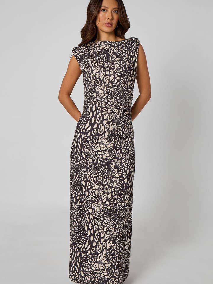 Tier-Twist-Trägerkleid für den Großhandel von Urban Bliss