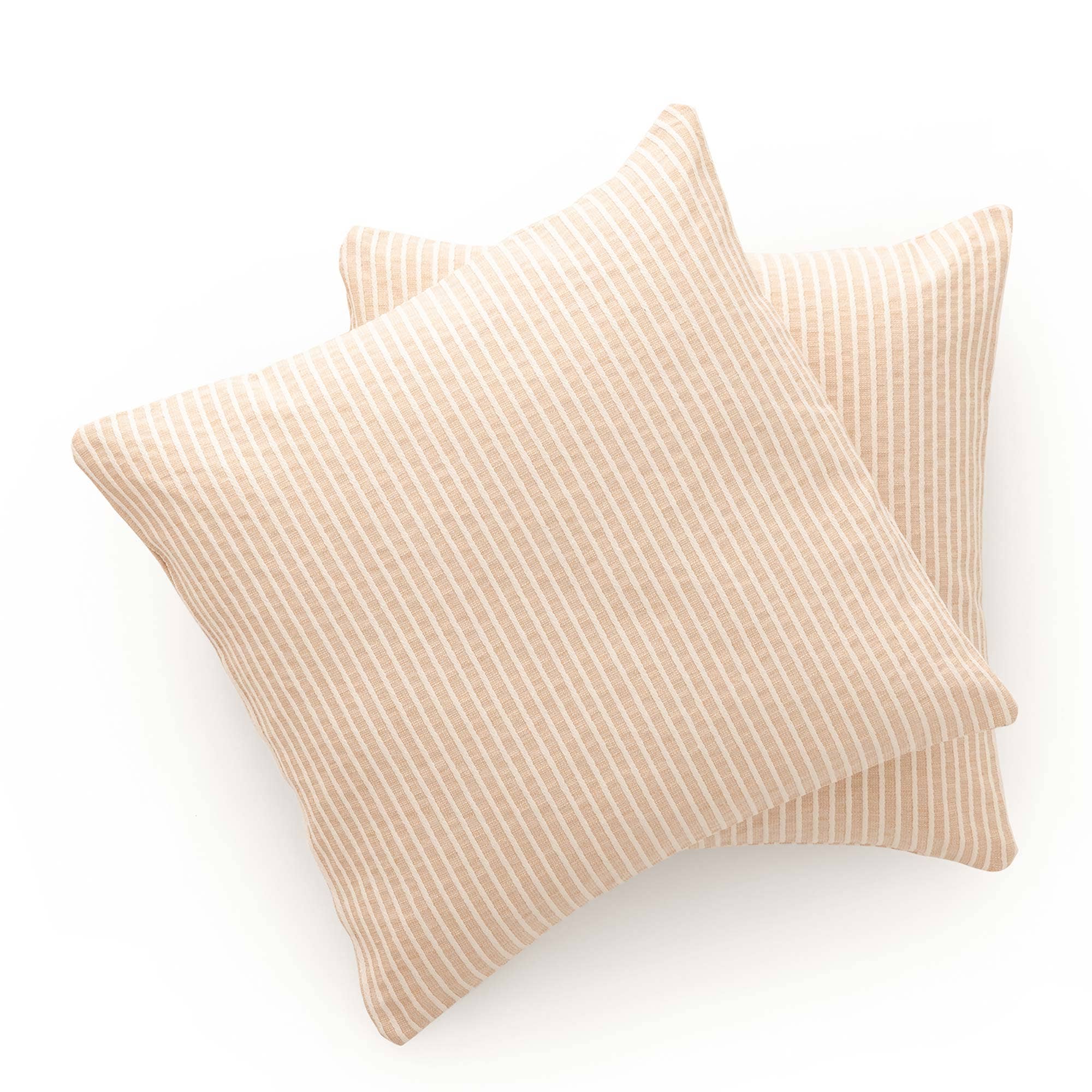 GAMUSI - Wholesale Throw Pillow Cover - Pack of 2 Cushion Covers 45x45 cm Stripes BANA2