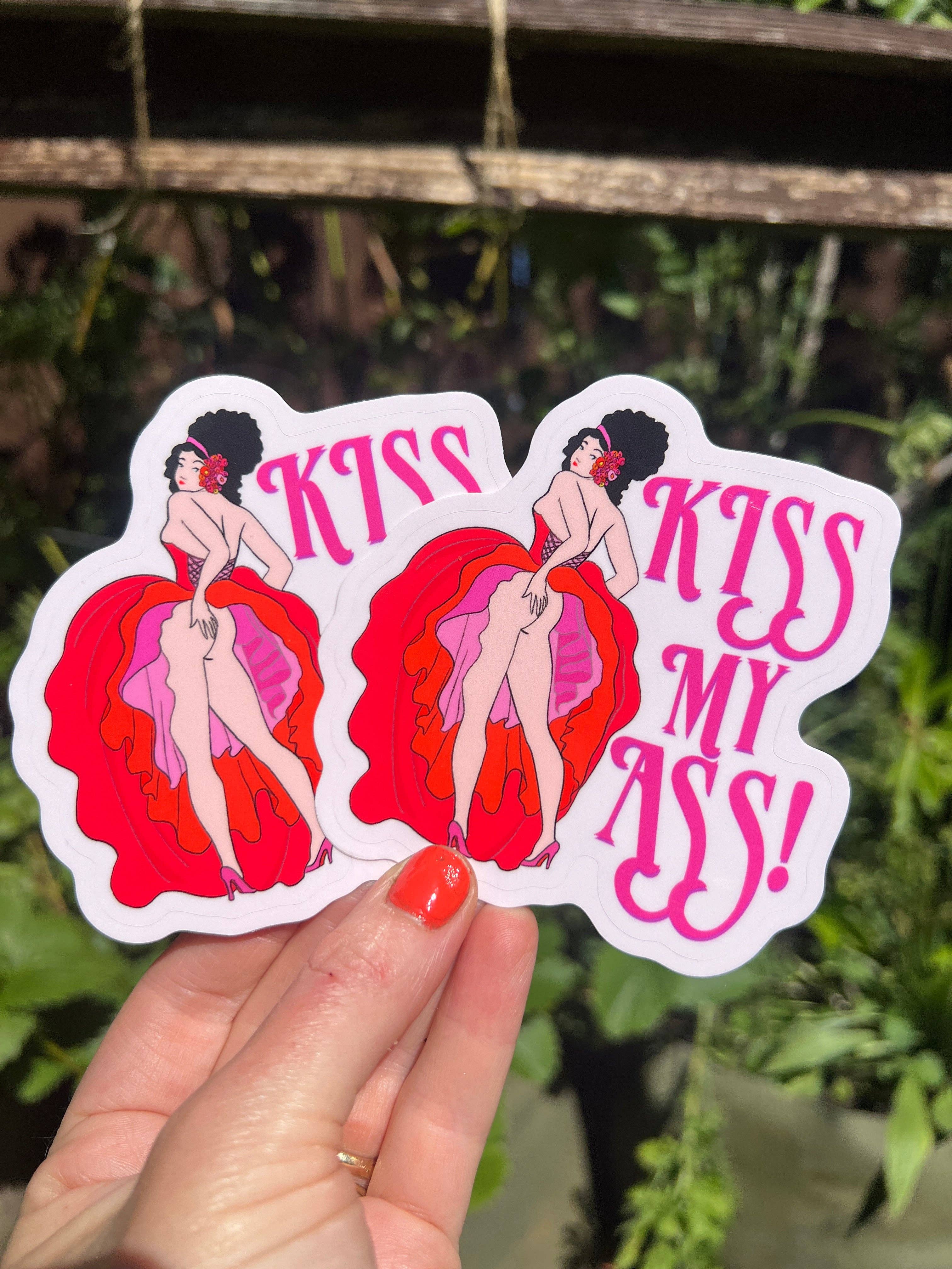 Astral Weekend - Wholesale Sticker - Kiss My Ass STICKER 3 Inch1