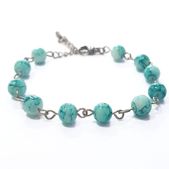 Bracciale «chain beads» per la vendita all'ingrosso da parte di Shin&A