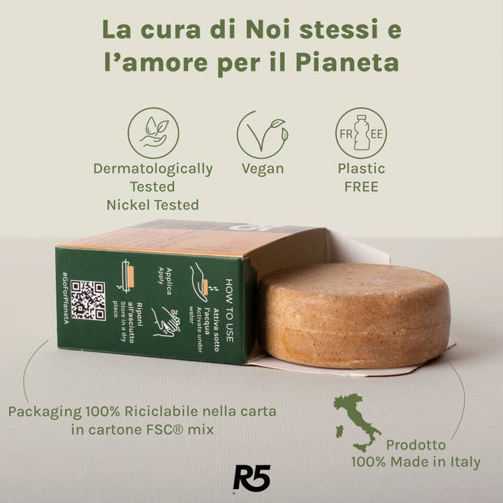 R5 - Wholesale Body Scrub/Exfoliant - R5 Solid Body Scrub - 96% ingrediënten van natuurlijke oorsprong2