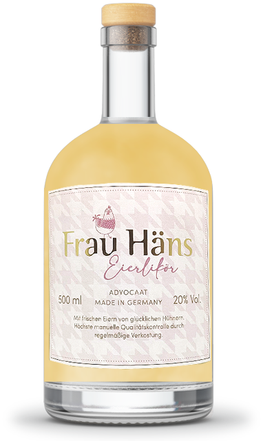 Frau Häns/Herr Häns - Wholesale Liqueur - Mrs. Häns Eierlikör0