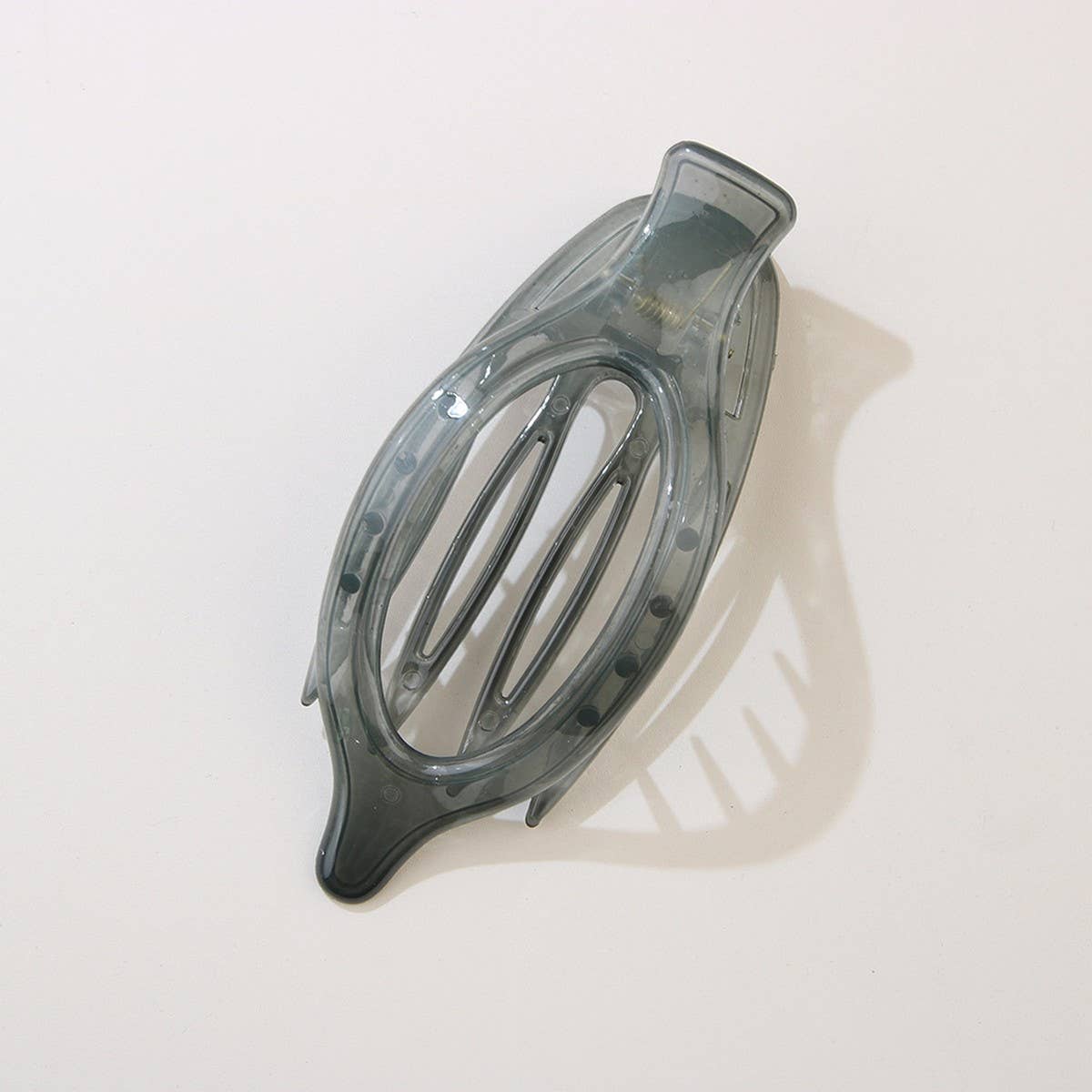 ACCITY - Wholesale Hair Clip - Women's - Glossy Matte Oval Hair Clip-Large Duckbill Style_CWAHA0747916