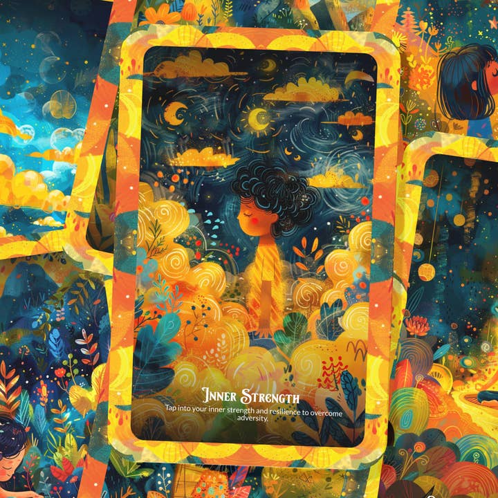 Ibiza Tarot USA - Vente Cartes de tarot - Higher Ground Oracle Cards - Un voyage spirituel unique - Inspiré des paroles - Cartes de pleine conscience3