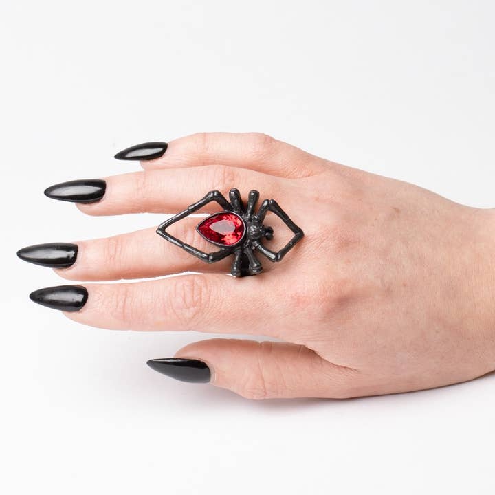 Alchemy Of England (Alchemy USA Distributor) - Wholesale Cocktail/Statement Ring - Black Widow (Ring)2