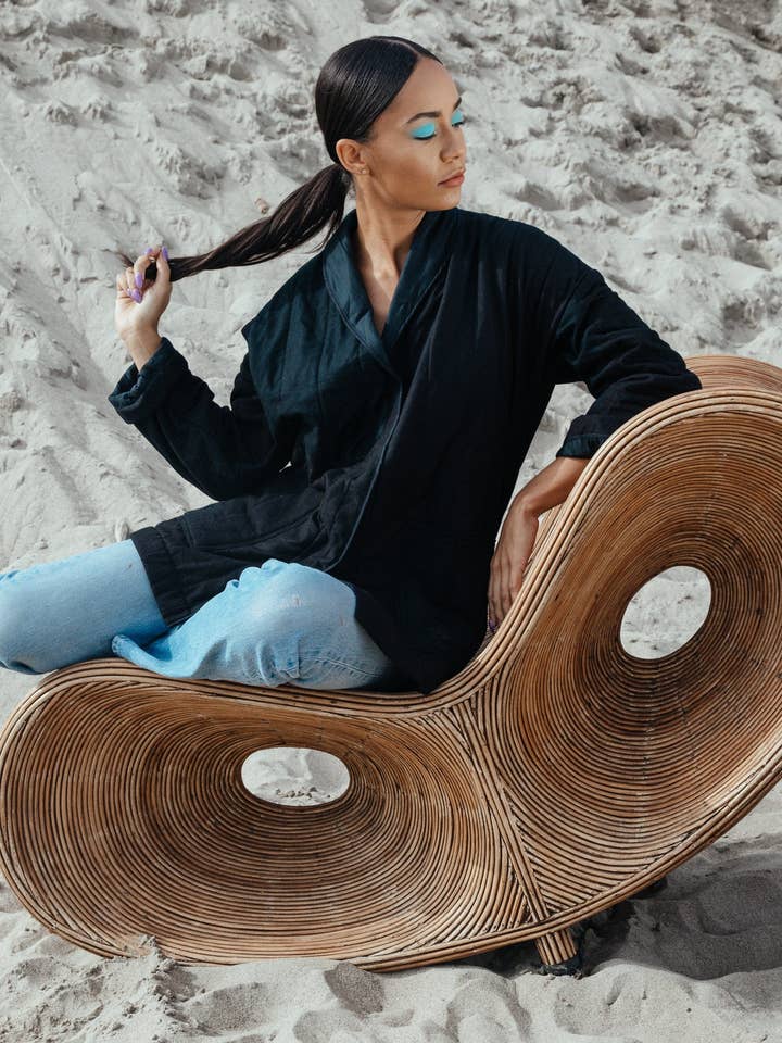 Cappotto Penmar - Nero per la vendita all'ingrosso da parte di Soft Haus