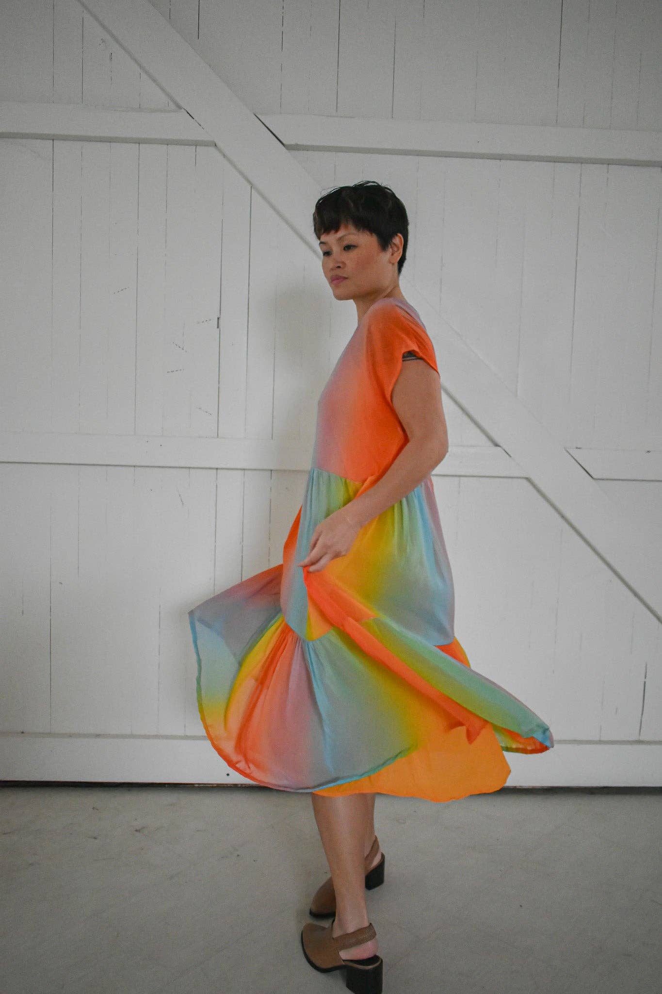 Altar - Wholesale Dress - Women's - Prism Dress in Sunrise5