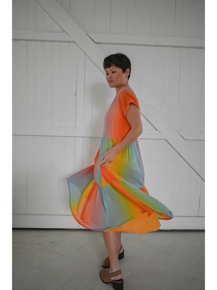 Altar - Wholesale Dress - Women's - Prism Dress in Sunrise5
