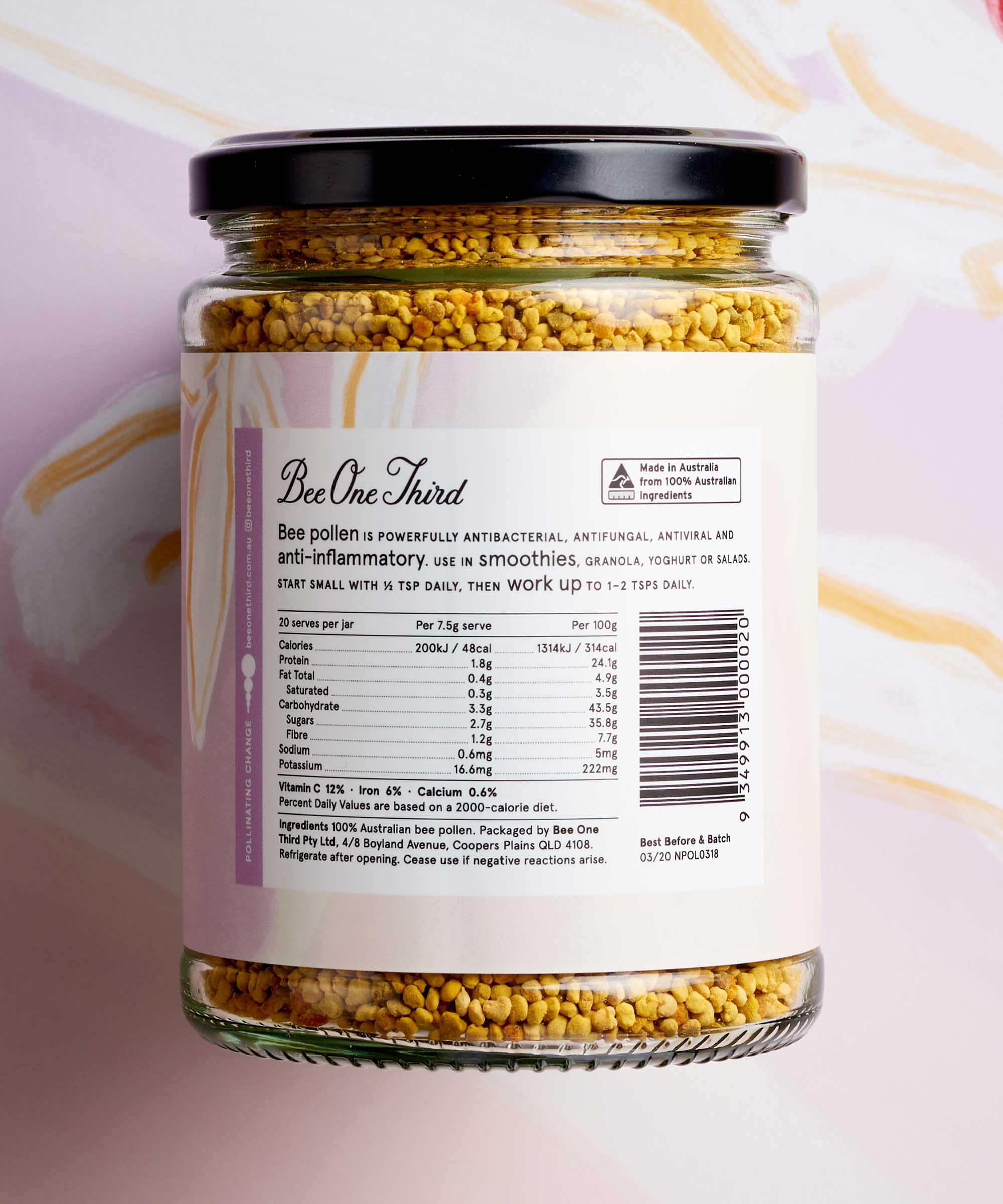 Bee One Third - Wholesale Honey - Wild Flower Bee Pollen4