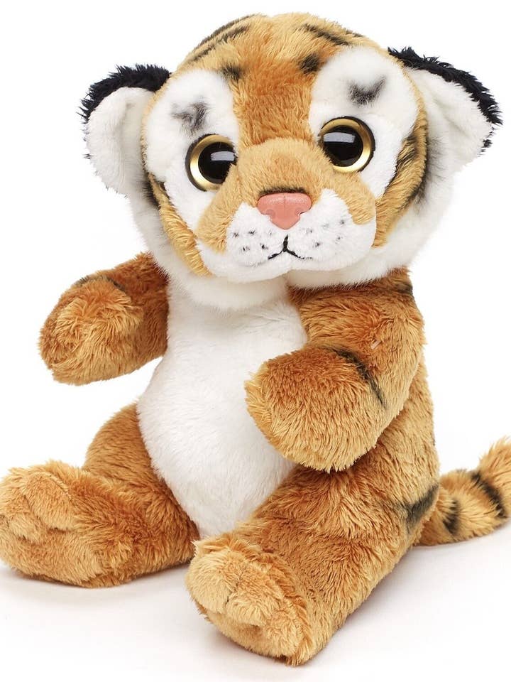 Peluche Tigre - 16 cm di altezza - giocattolo morbido e coccoloso per la vendita all'ingrosso da parte di Uni Toys