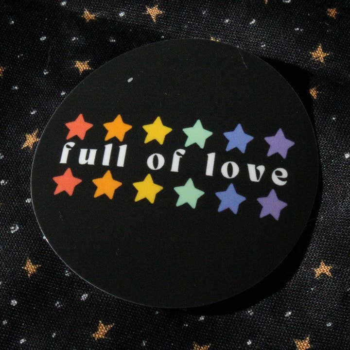 Full of Love Sticker for wholesale by Foreign Friends