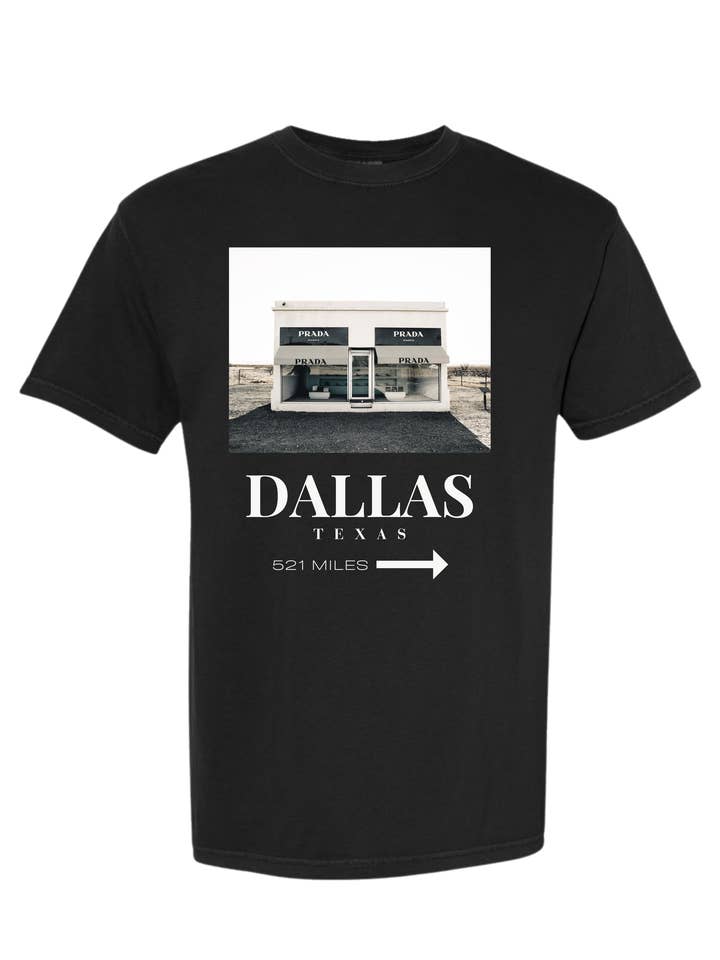 Summer Tees - Wholesale Screen Printed T-Shirt - Women's - MILES TO MARFA TEE | CREWNECK