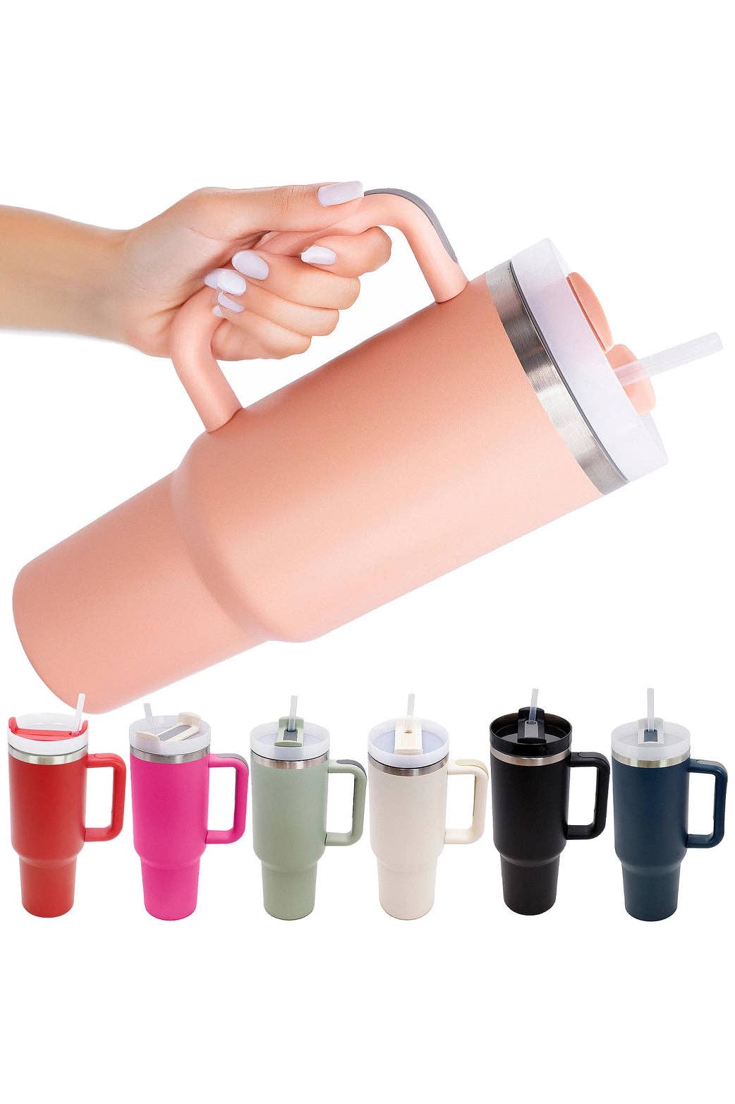 SKS Design Studio - Wholesale Insulated Mug/Tumbler - CUSTOM LOGO | ENGRAVED | 40oz Stainless Steel Tumbler7