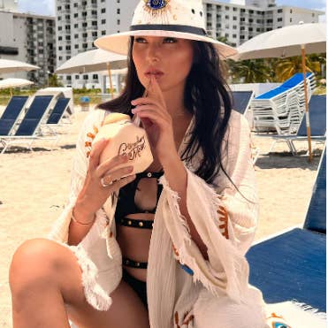 Campelle - Wholesale Straw Hat - Women's - Cabo White