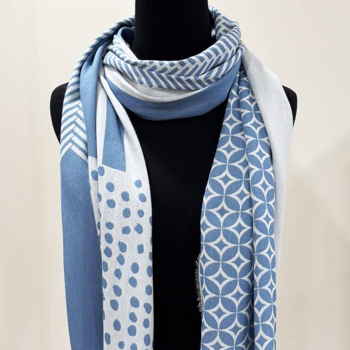 Margolis Pineo Italia - Wholesale Scarf - Women's - Ah, SUMMER! Travel Scarf in Cotton & Viscose