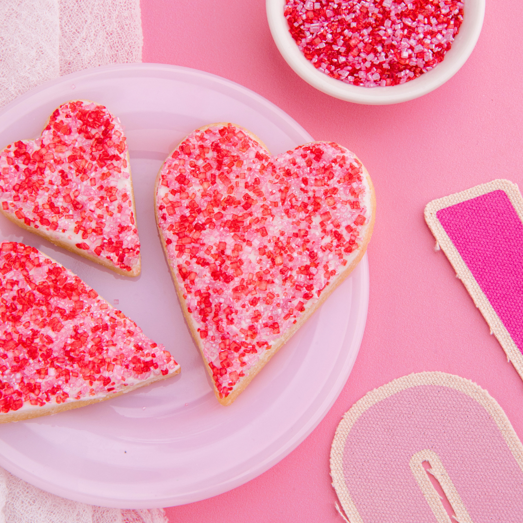 Sweets Indeed - Wholesale Sprinkles - Natural Sweetheart Sprinkle Jar - 6 Cell5