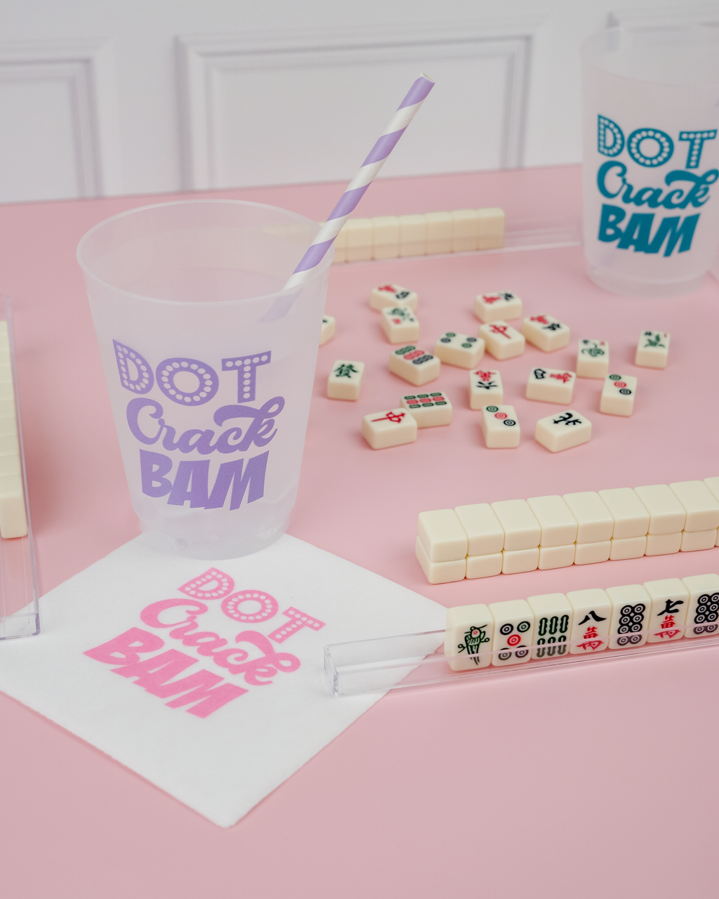 Busy Bee Gift - Wholesale Drinking Glass/Cup - Dot Crack Bam Shatterproof Frost Flex Cups. Set of 81