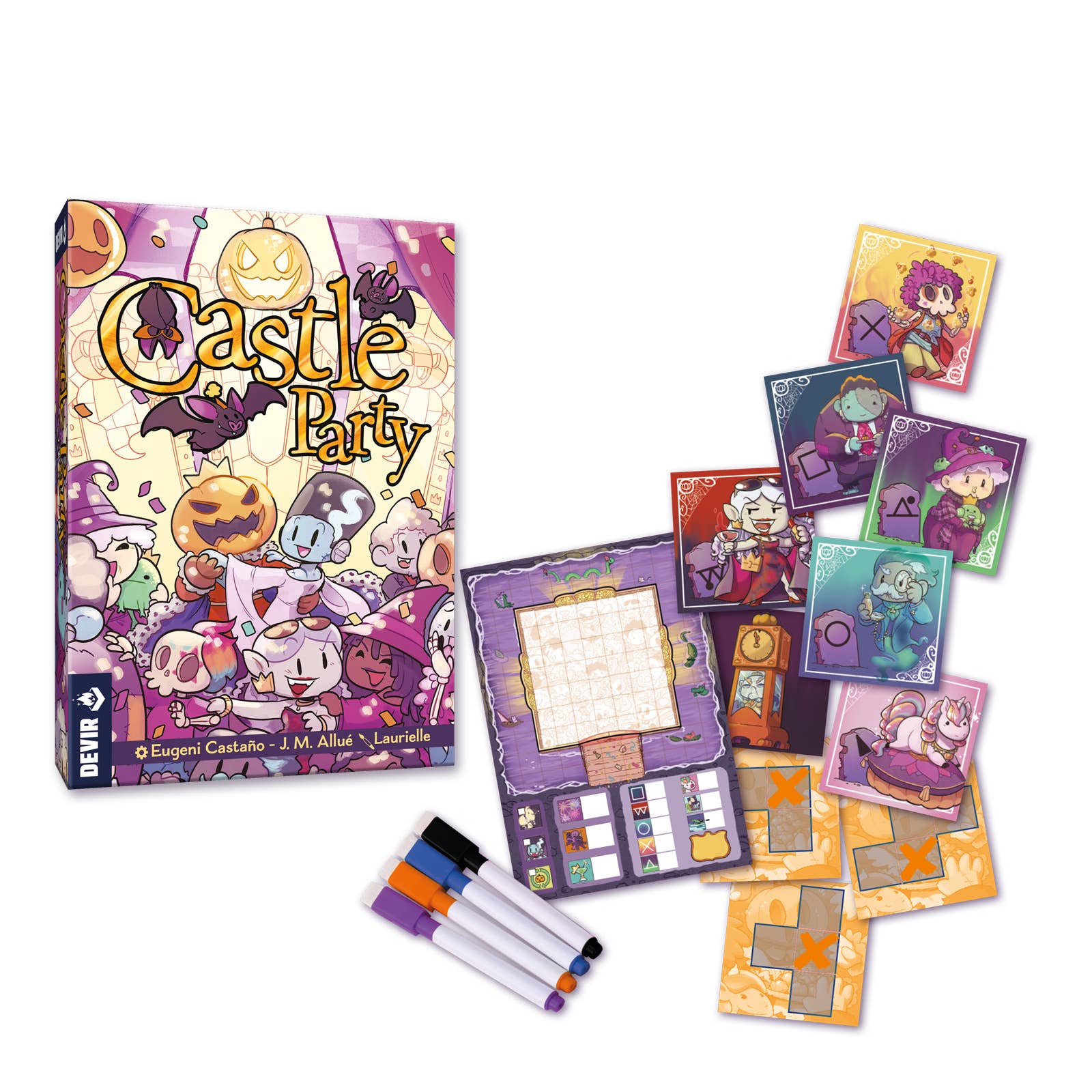 Devir Games - Wholesale Board Game - Castle Party1