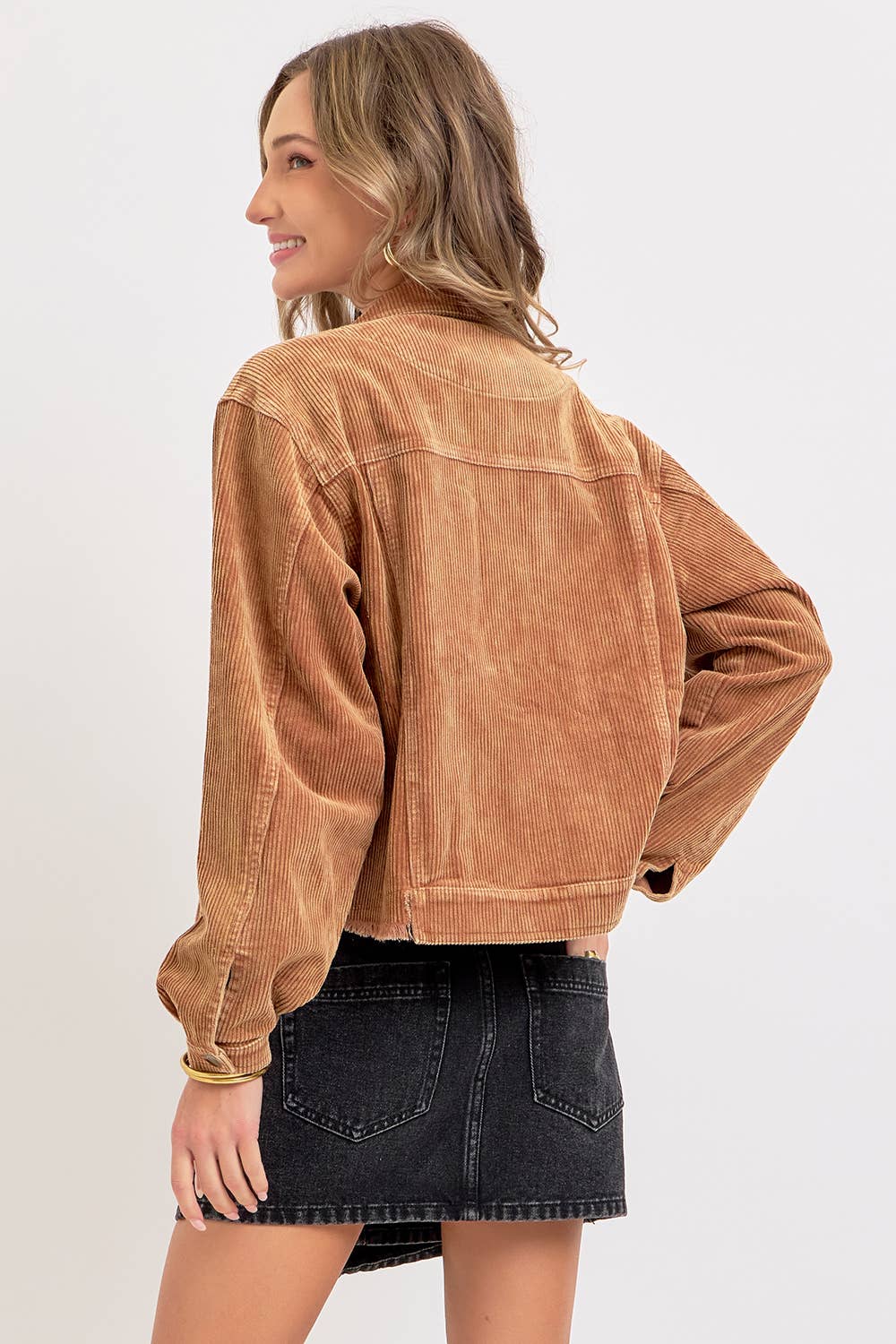 Sweet Lovely by Jen - Wholesale Shirt Jacket/Shacket - Women's - CORDUROY SHACKET WESTERN COMBINED10