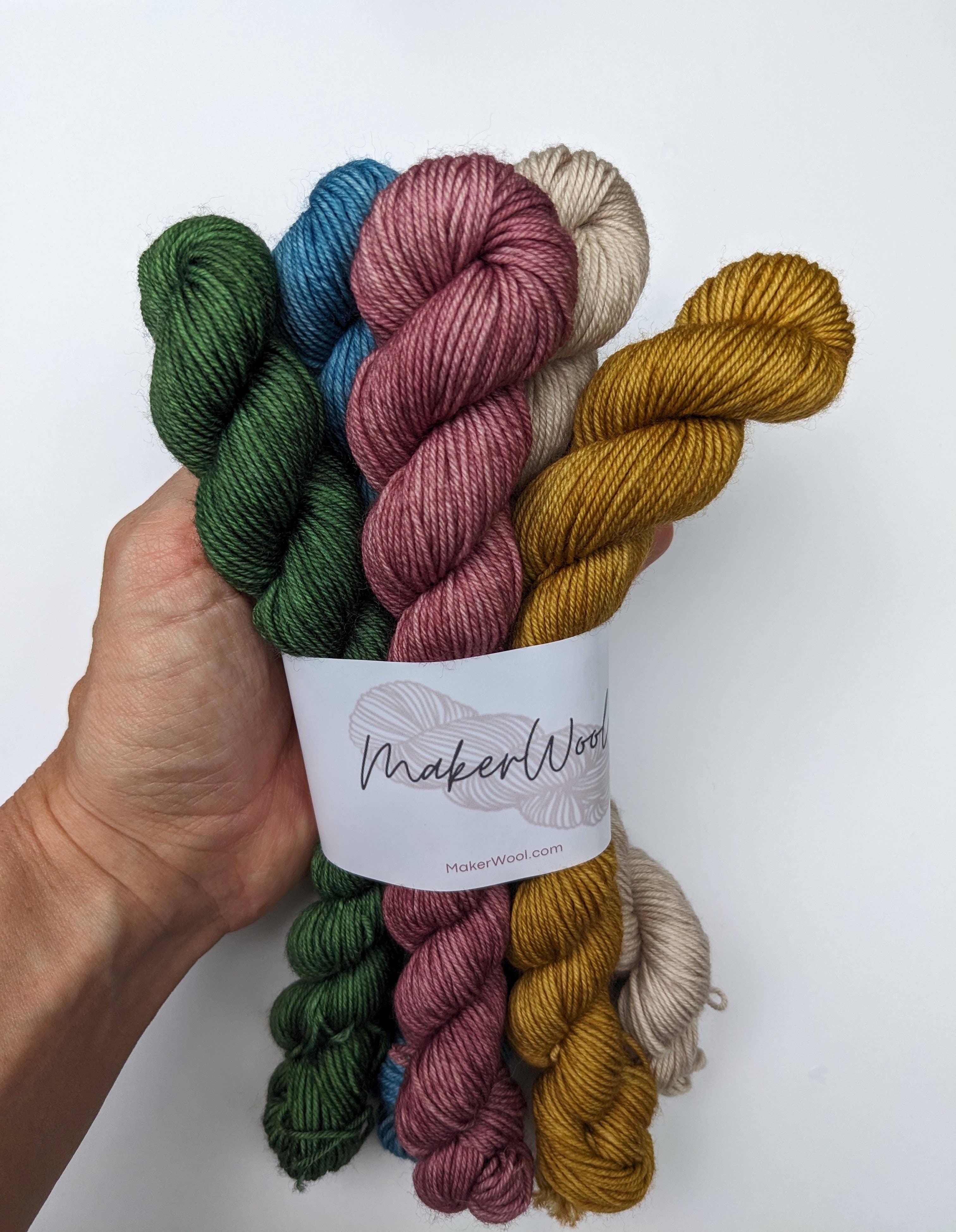 MakerWool – wholesale Garn – Mini Garn Skein Set9