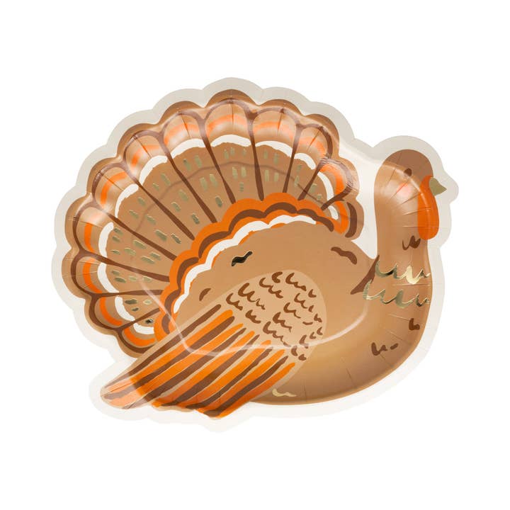 THK1240 - Turkey Shaped Plate for wholesale by My Mind’s Eye