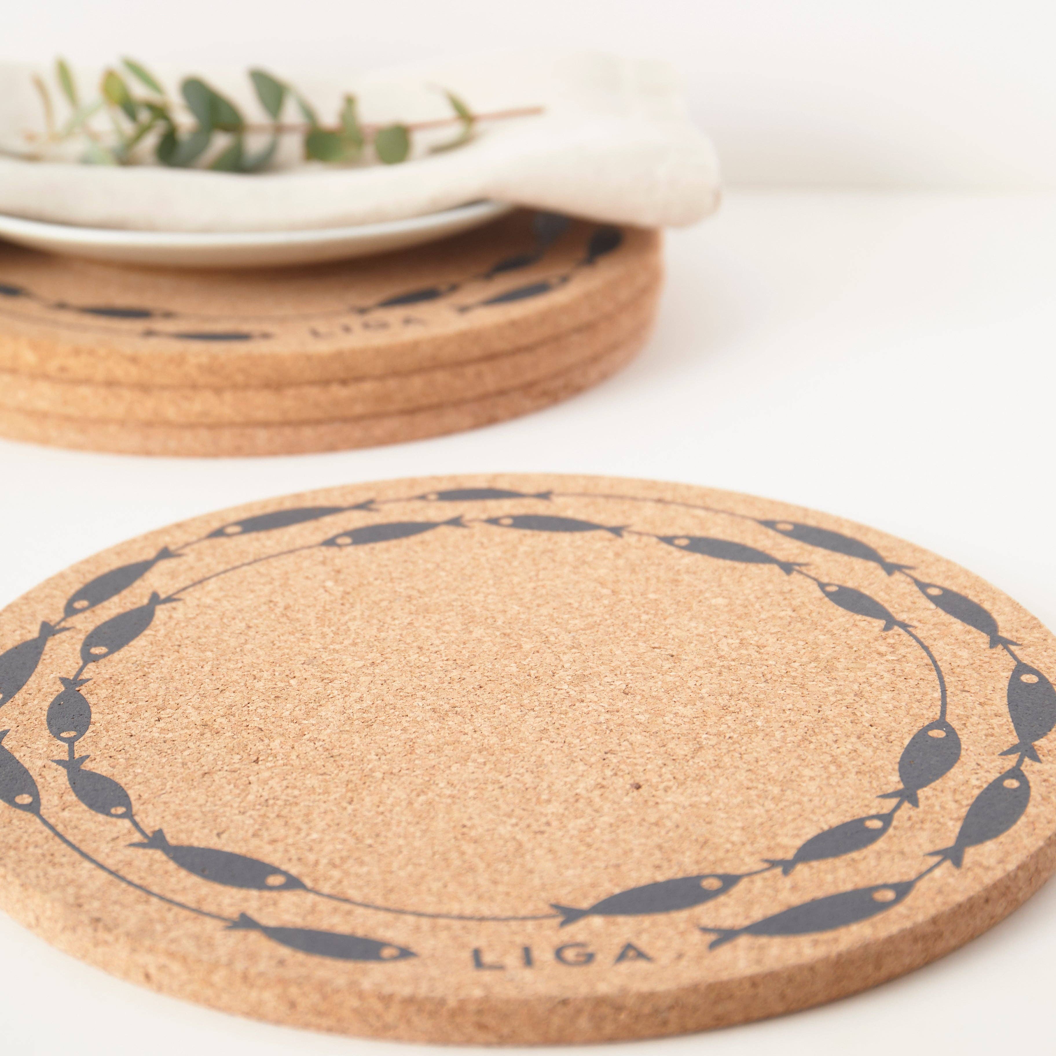 LIGA - Wholesale Placemat - Cork Placemats | Fish On A Line1