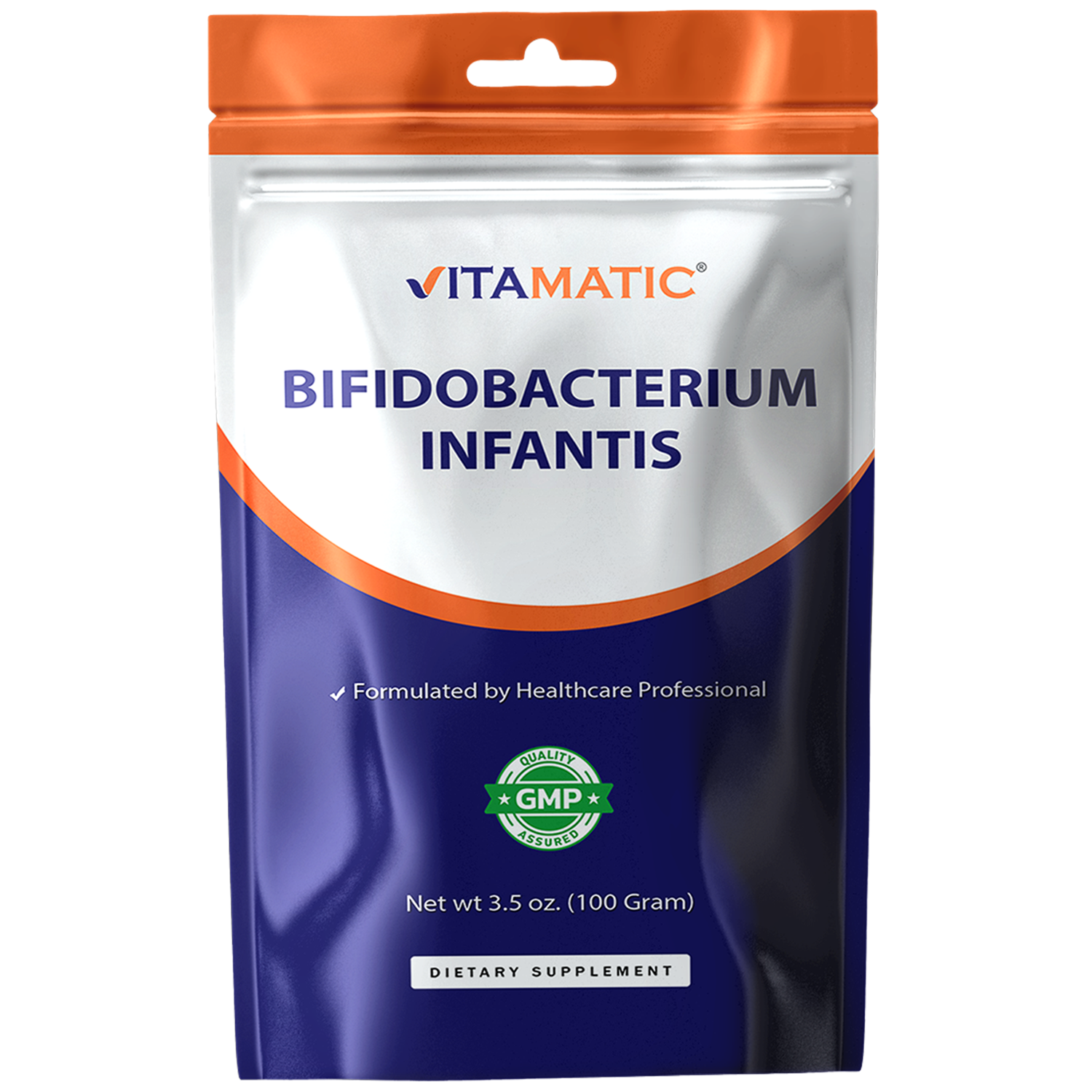 Vitamatic – Engroshandel Kosttilskud og vitaminer – Vitamatic | Bifidobacterium Infantis Probiotisk Pulver | 100g0