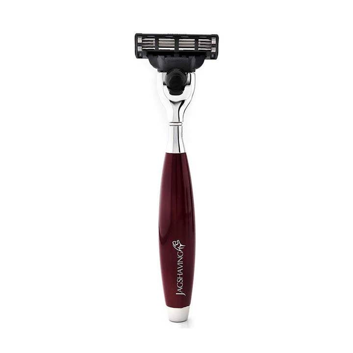 JAG's scheerscheermes met 3 randen - kastanjebruin voor wholesale door Jag Shaving