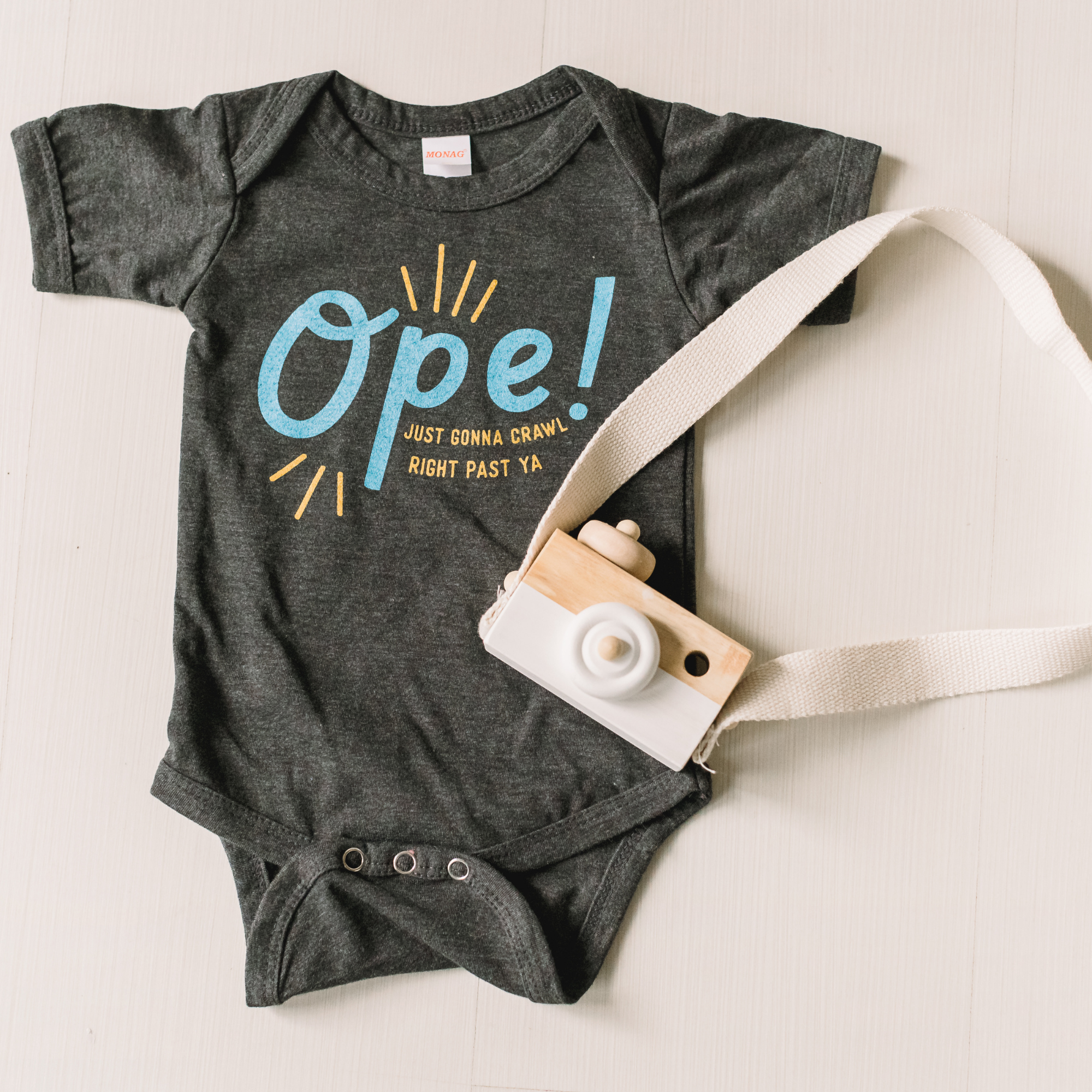 Sweetpea and Co. - Wholesale Bodysuit (Non-Footed) - Baby - Ope! Baby Onesie, Midwest Baby Bodysuit3