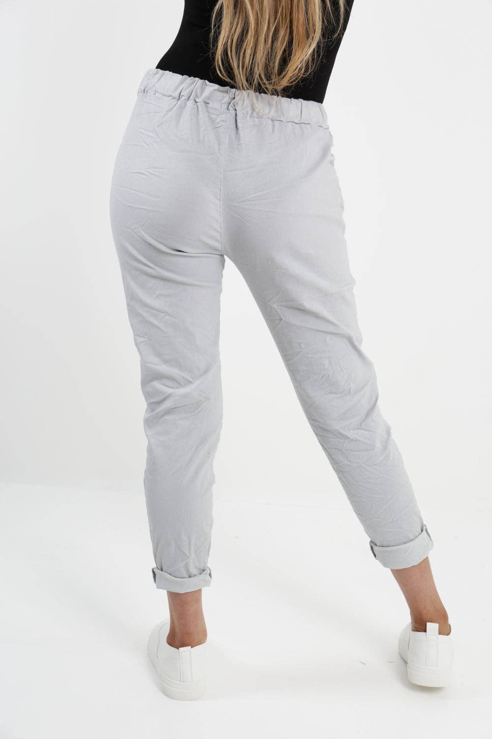 Miss Bold – Großhandel Hose – Damen – Einfarbige Zauberhose für Damen, italienisch, mehrfarbig45