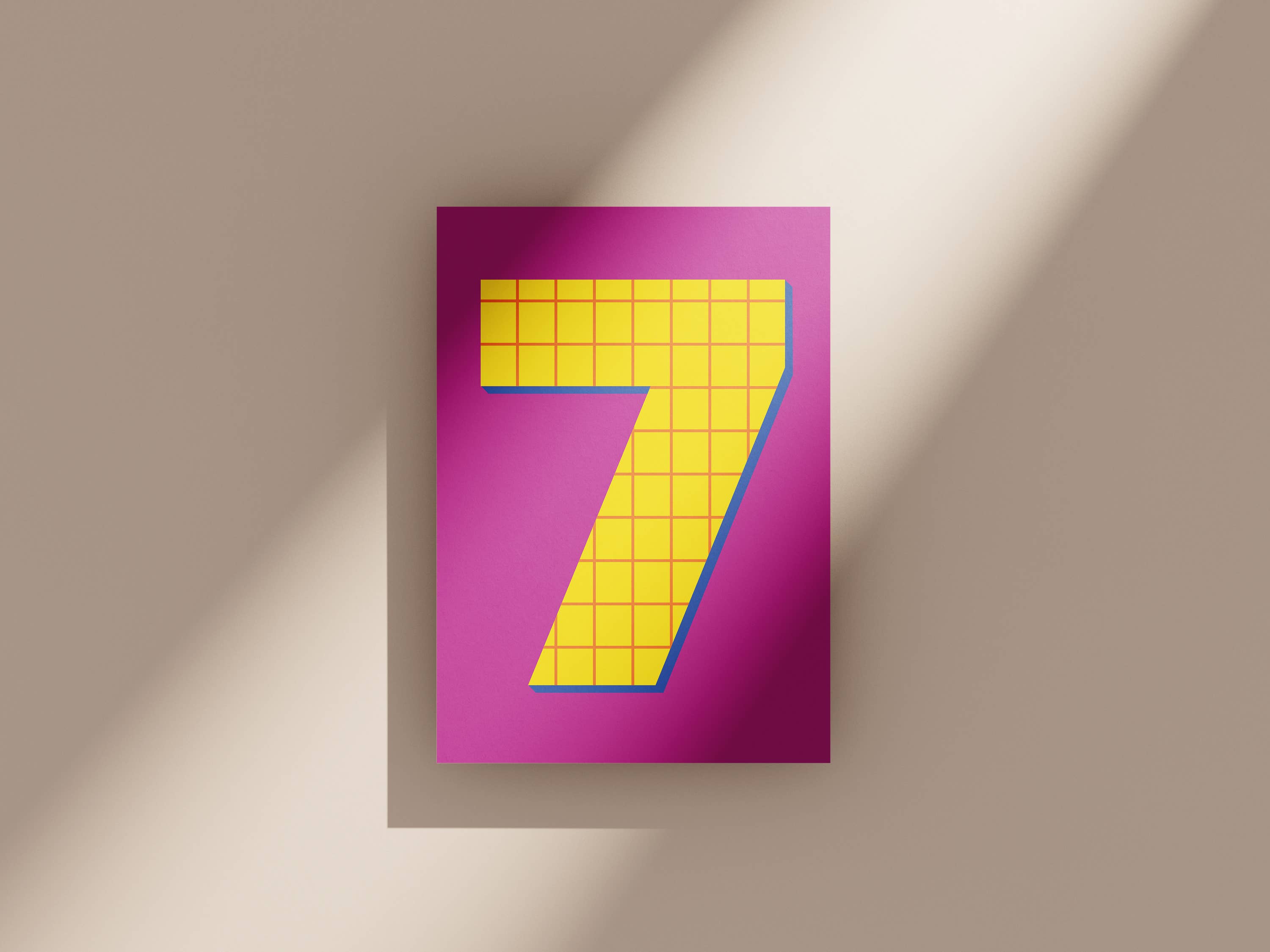 Heyyy Ltd – wholesale Birthday card – Age 7 Kids Birthday Card0