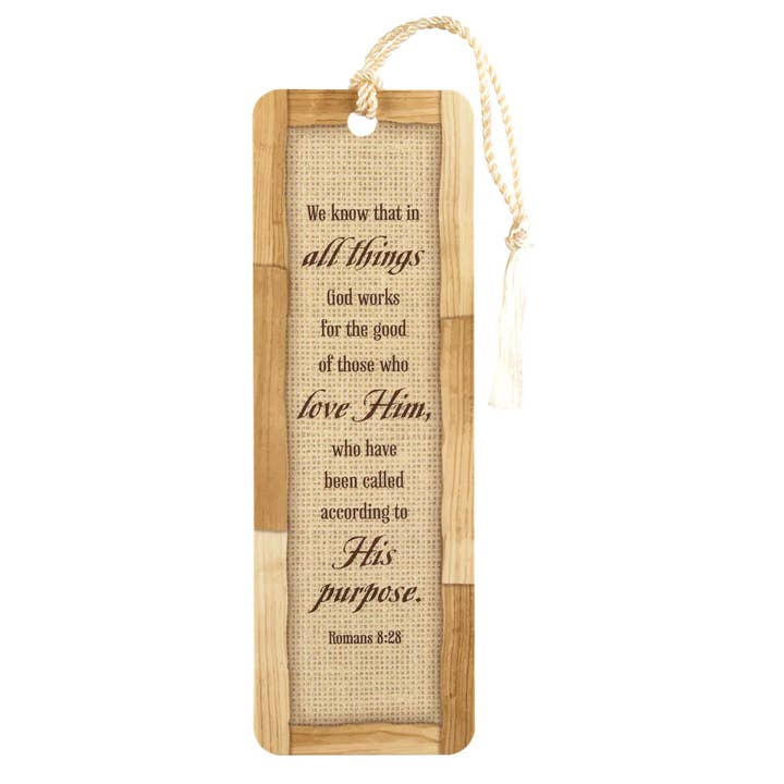 Dicksons - Wholesale Bookmark - Bookmark Tassel All Things Rom 8:28 2x6