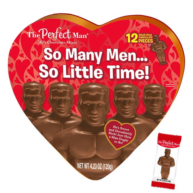 Gotta Get It Gifts - Wholesale Chocolate Bar - Choc Men For Valentines Day