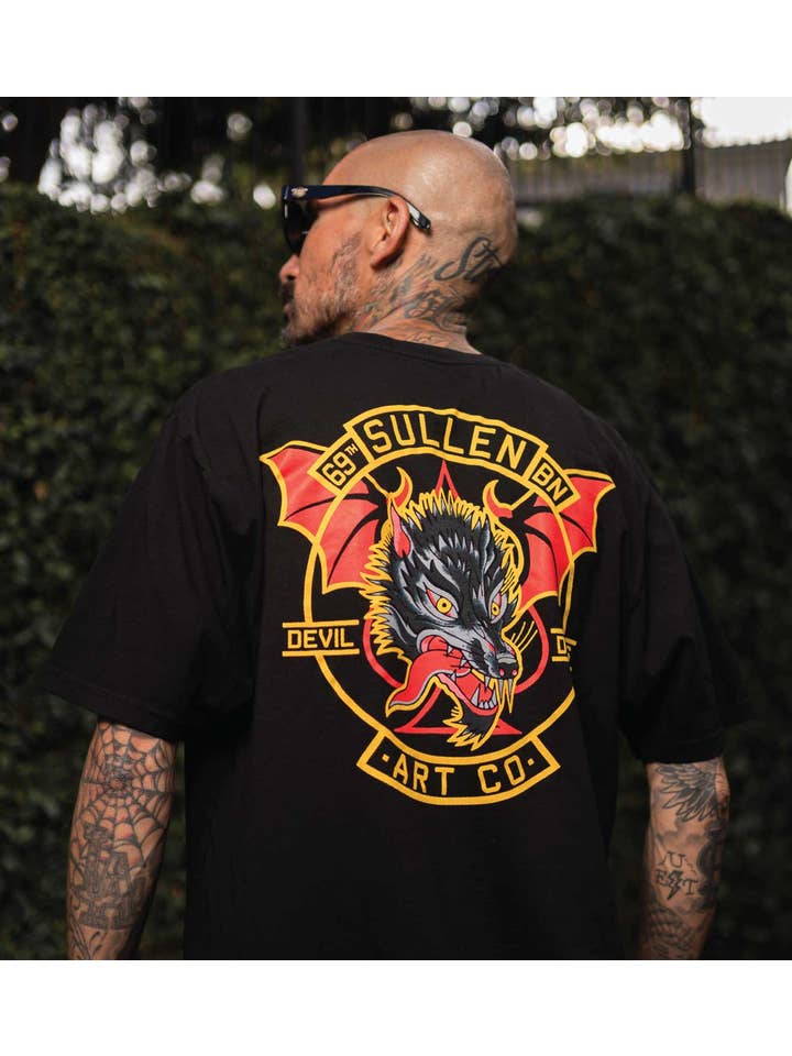 Sullen Clothing - Wholesale Screen Printed T-Shirt - Men's - Devil Dogs Premium