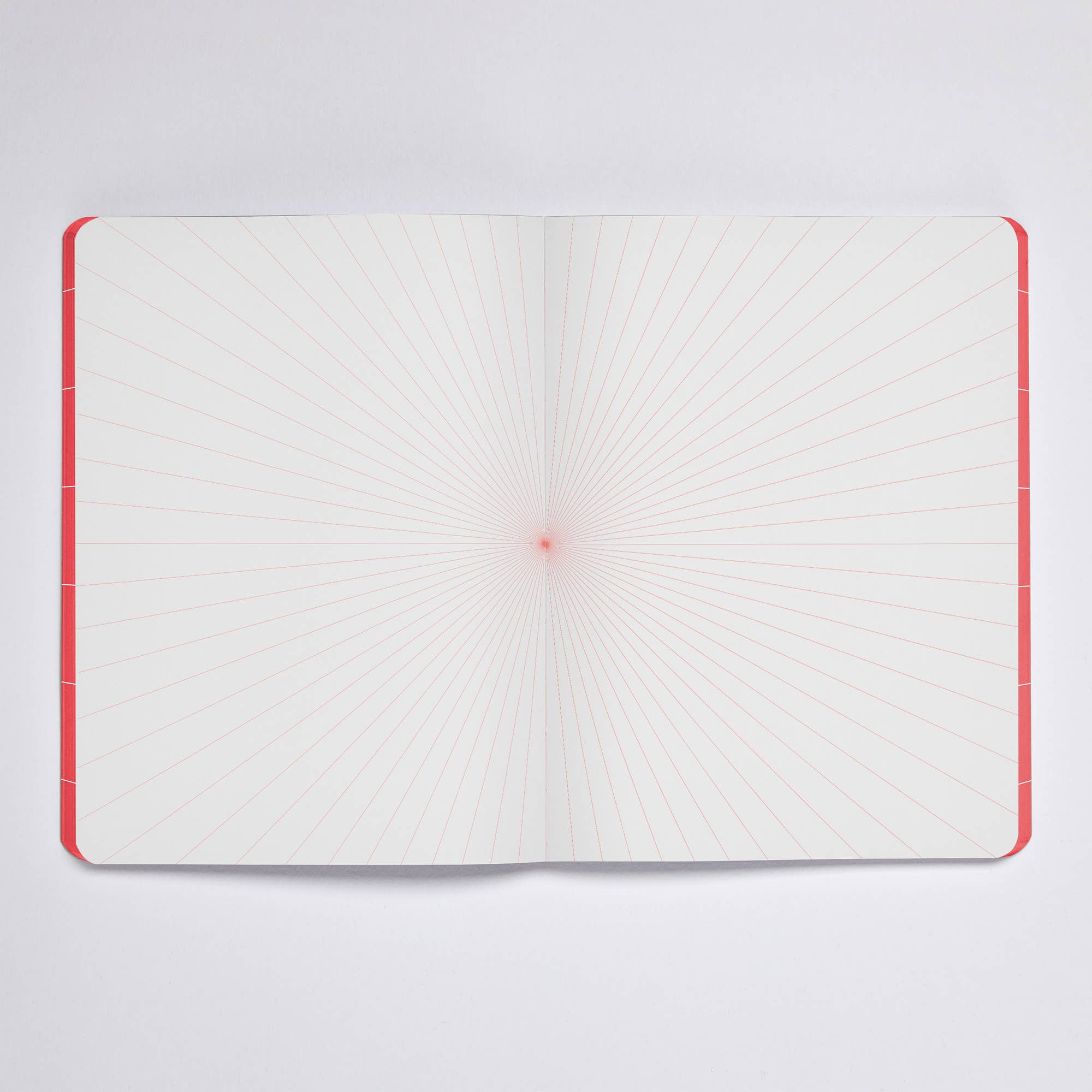 nuuna - Wholesale Notebook - Break The Grid Red - Notebook L light | 82 creative grids2