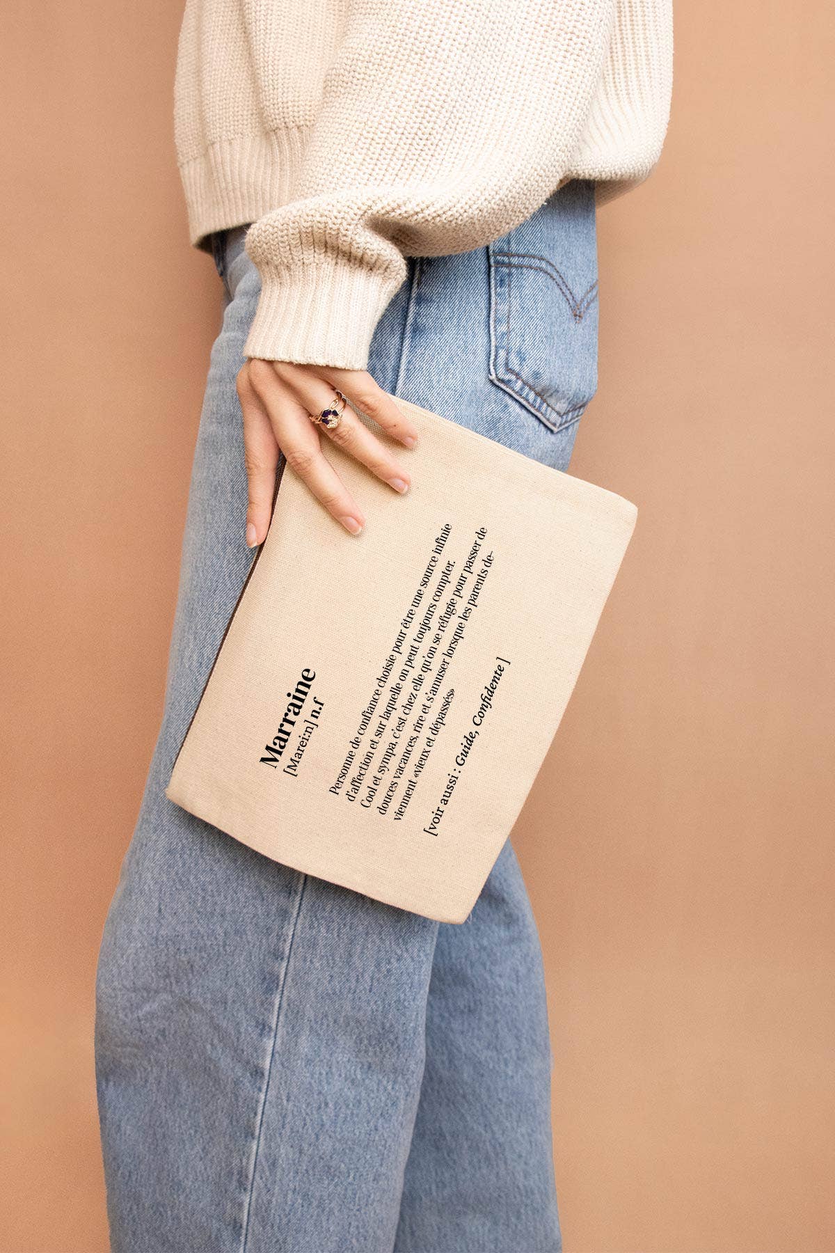 Beige Grande trousse définition Marraine en vente sur Faire1