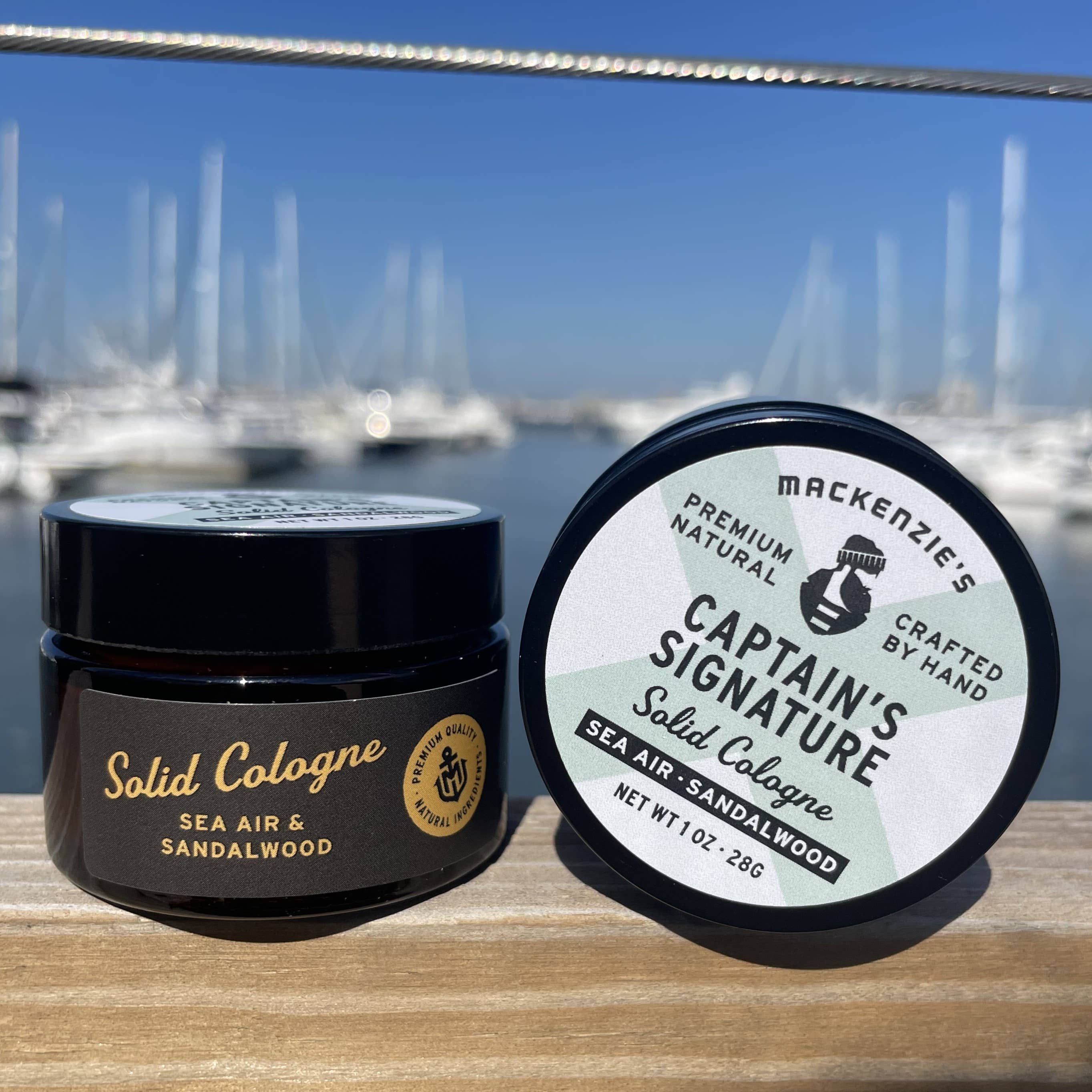 MacKenzie's Fisherman - Wholesale Solid Cologne - Captain's Signature Solid Cologne 1 OZ (12 qty)1