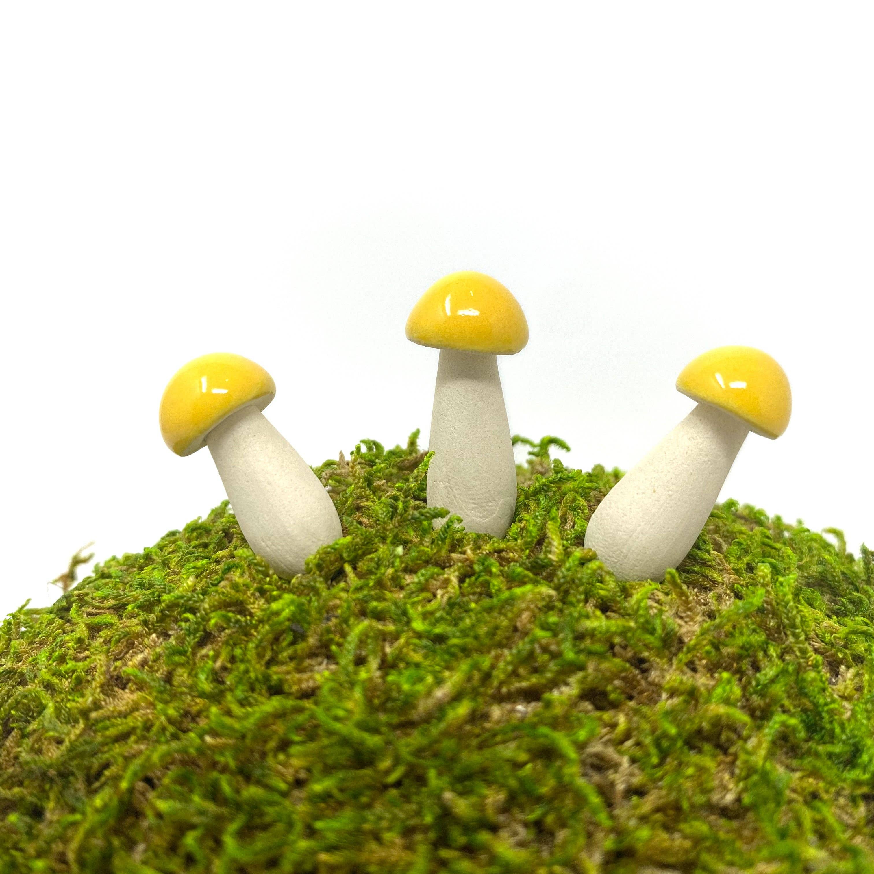 Handpicked Ceramics - Wholesale Decorative Tabletop Object - Miniature Ceramic Mushrooms3