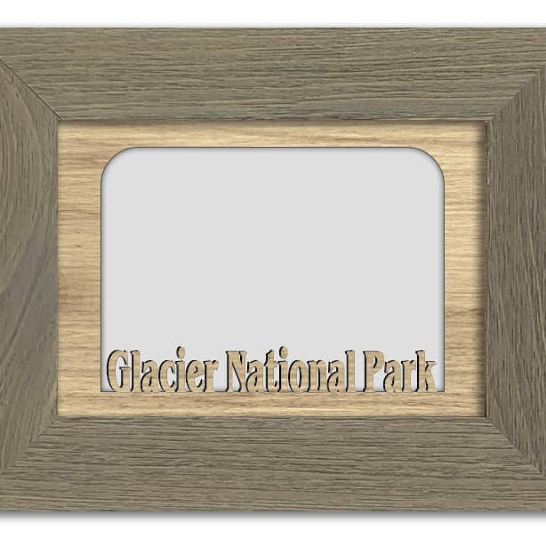 Parc national des Glaciers | Montana | Cadre photo de la ville natale pour la vente par Northland Frames and Gifts Inc