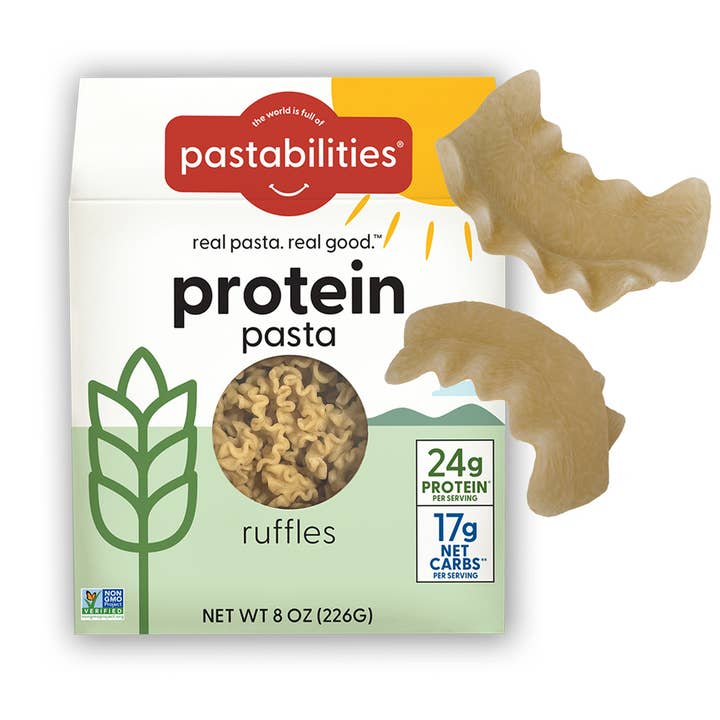 Protein Pasta Ruffles (High Protein- Low Carb) for wholesale by Pastabilities