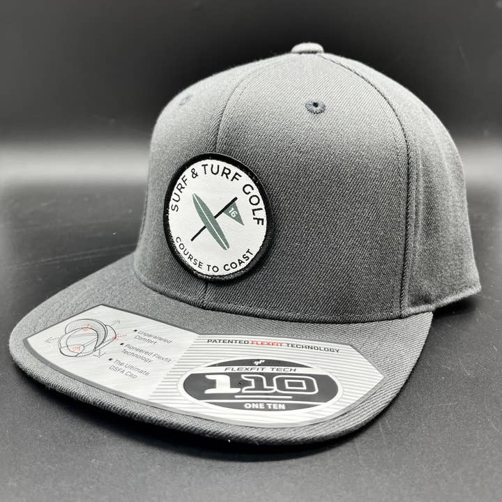 Course to Coast 5 - Donkergrijs voor wholesale door Surf and Turf Golf