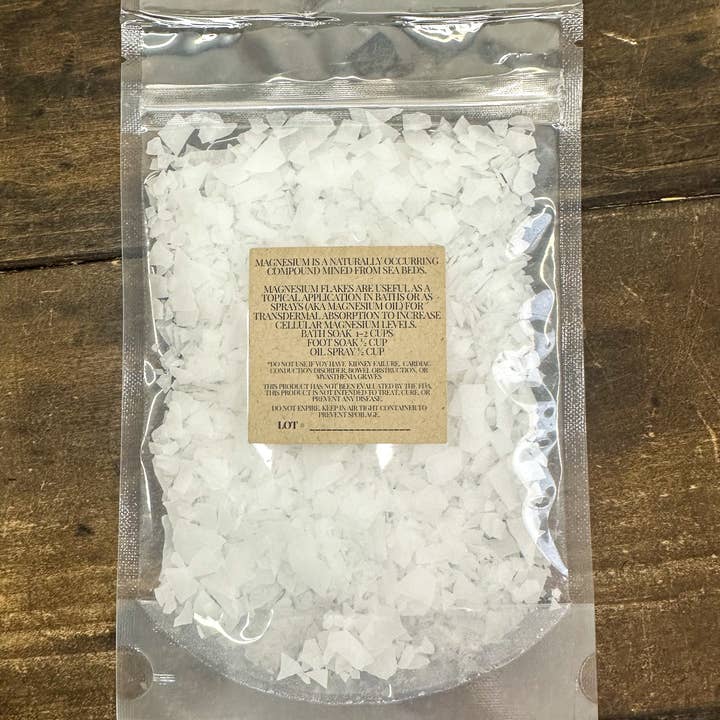 Herbal Rose Apothecary - Wholesale Bath salts - Magnesium Flakes 3.8oz1