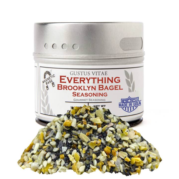 Everything Brooklyn Bagel Seasoning for wholesale by Gustus Vitae