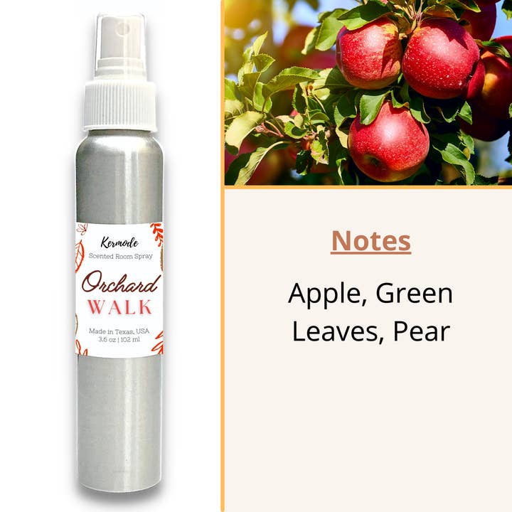 Orchard Walk - Highly Scented Fall Room Spray - 3.6oz for wholesale by Kermode