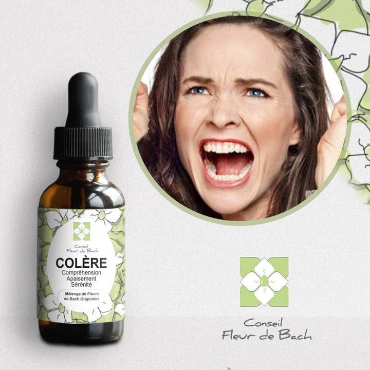 Conseil fleur de Bach - Wholesale Oral Supplement/Vitamin - Bach Flowers Anger